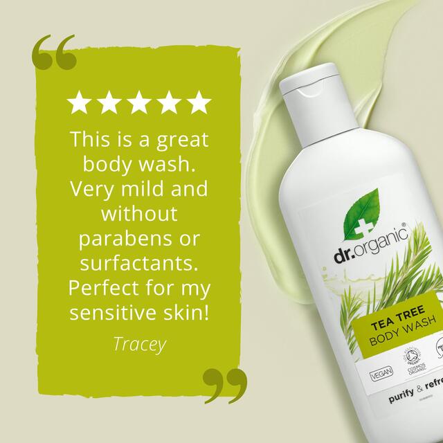 Dr Organic Tea Tree Body Wash thumbnail 3