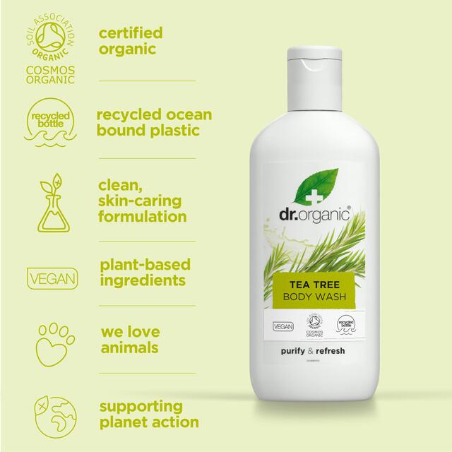 Dr Organic Tea Tree Body Wash thumbnail 4