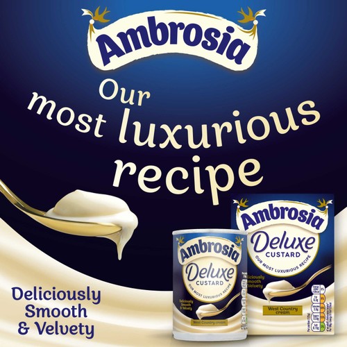Ambrosia Deluxe Custard Madagascan Vanilla Dessert Snack Pots thumbnail 6