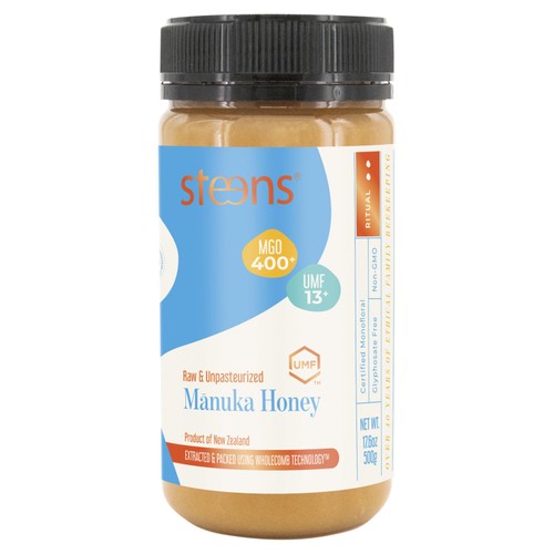 Steens MGO 400+ (UMF13+) Manuka Honey