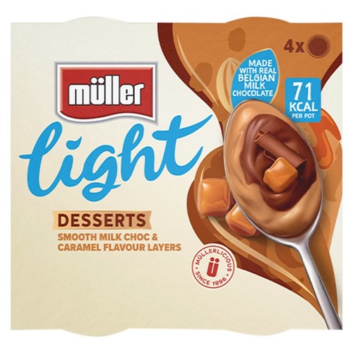 Muller Light Choc Pot Caramel Low Fat Dessert