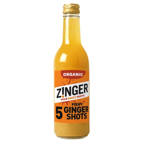 Big Zinger Organic Ginger Dosing Bottle 5 shots