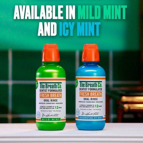 The Breath Co. Alcohol Free Mouthwash Mild Mint thumbnail 6