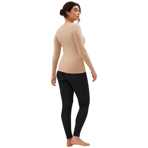 M&S Womens  Heatgen Plus Thermal Brushed Leggings ,16, Black thumbnail 4