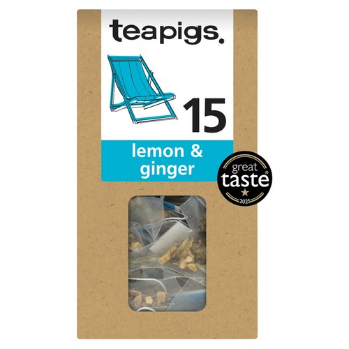 Teapigs Lemon & Ginger Tea Bags
