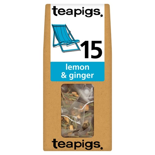 Teapigs Lemon & Ginger Tea Bags thumbnail 2