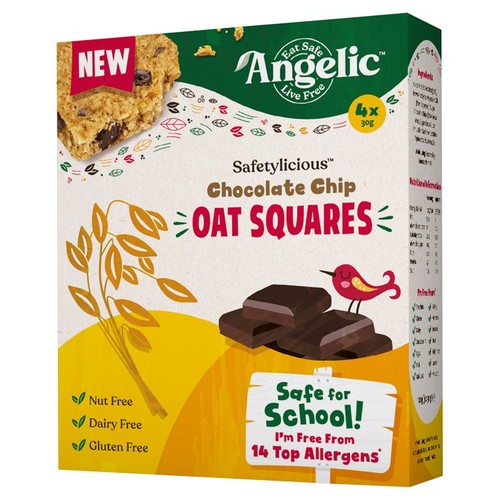 Angelic Free From Chocolate Chip Oat Squares thumbnail 2