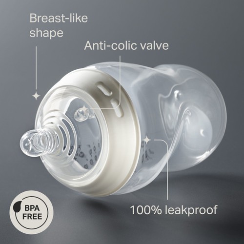 Tommee Tippee Newborn Baby Bottle Starter Kit - Natural Start thumbnail 9