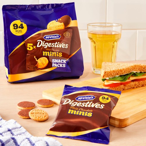 McVitie's Chocolate Digestive Mini Biscuits Multipack thumbnail 3