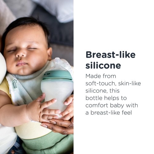 Tommee Tippee Natural Start Silicone Bottle 2 x 260ml pack thumbnail 5