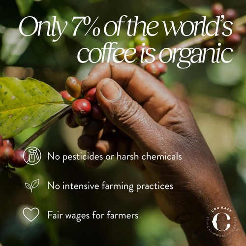 CRU Kafe Organic Fairtrade Bright Roast Pods 10s thumbnail 4