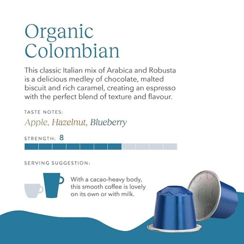 CRU Kafe Organic Fairtrade Colombian Pods 10s thumbnail 4