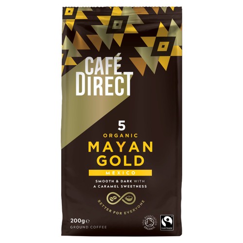 Cafedirect Fairtrade Organic Mayan Gold Mexico Ground Coffee thumbnail 2