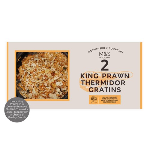M&S M&S King Prawn Thermidor Gratin thumbnail 2