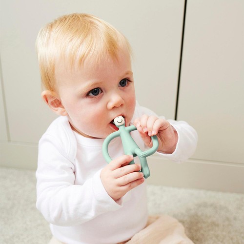 Matchstick Monkey Original Teether - Mint Green thumbnail 5