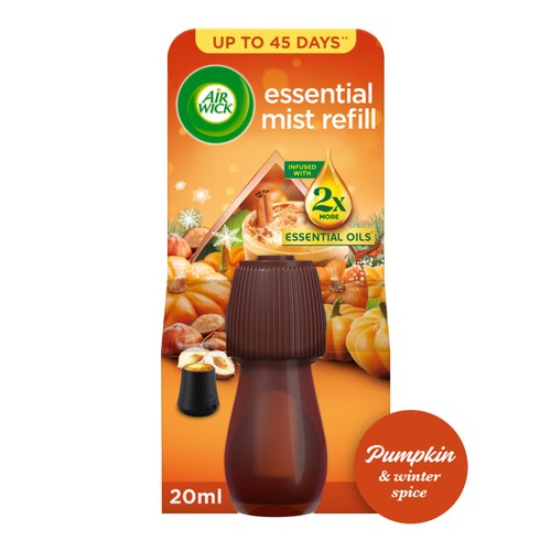 Airwick Pumpkin Spice & Everything Nice Essential Mist Refill