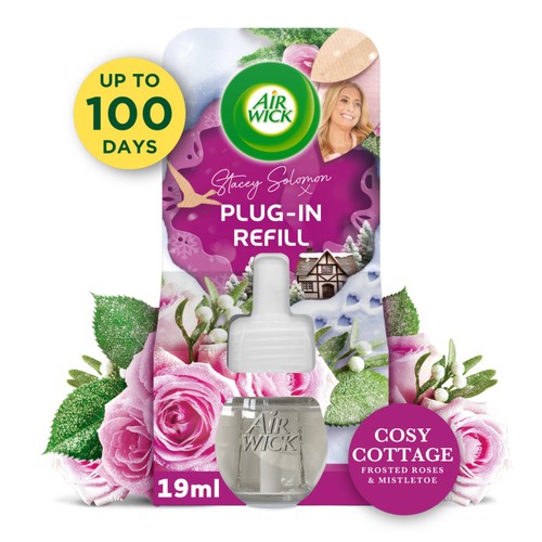 Airwick Electric Single Refill Cosy Cottage Frosted Roses & Snowberry