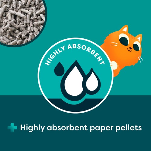 Breeder Celect Pro-Biotic Paper Cat Litter thumbnail 5