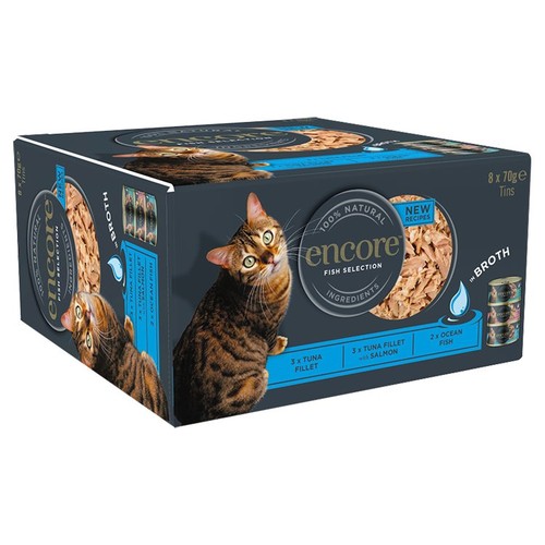 Encore Cat Tin Multipack Fish thumbnail 2