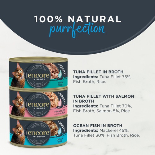 Encore Cat Tin Multipack Fish thumbnail 4