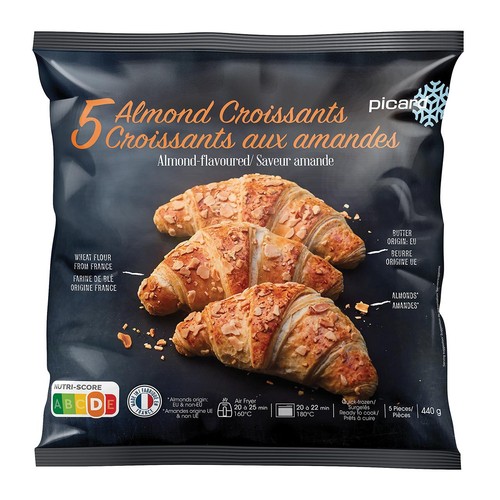 Picard 5 Almond Croissants