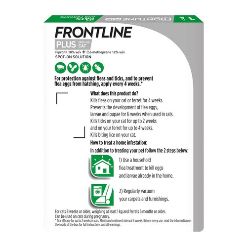FRONTLINE Plus Cat Flea & Tick thumbnail 2