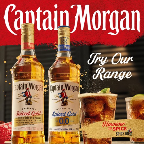 Captain Morgan Alcohol Free Spirit Drink thumbnail 5