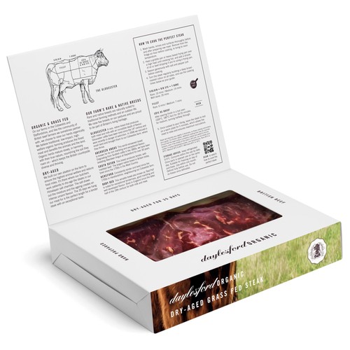 Daylesford 35 Day Dry-Aged Organic British Sirloin Steak thumbnail 2