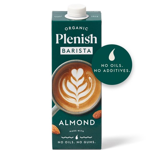 Plenish Organic Almond Barista Milk Long Life