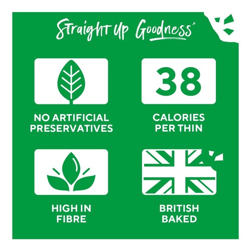Ryvita Snack It Thins Sour Cream & Chive Flatbread Snacks thumbnail 5