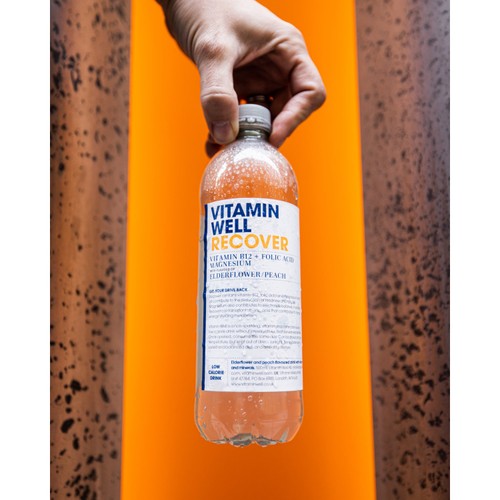 Vitamin Well Water Recover Elderflower & Peach thumbnail 3