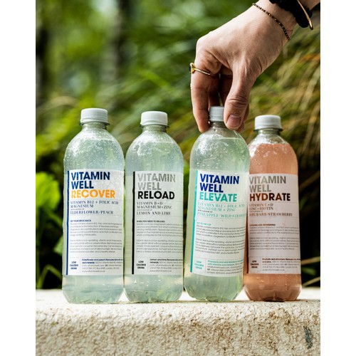 Vitamin Well Water Recover Elderflower & Peach thumbnail 6