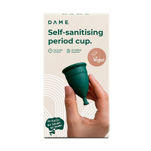 Dame Self Sanitising Menstrual Cup Large