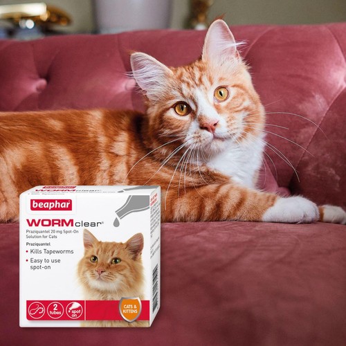 Beaphar WORMclear Worming Spot-On for Cats thumbnail 4