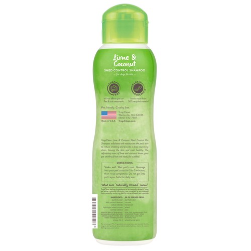 TropiClean Lime and Coconut Shampoo thumbnail 2