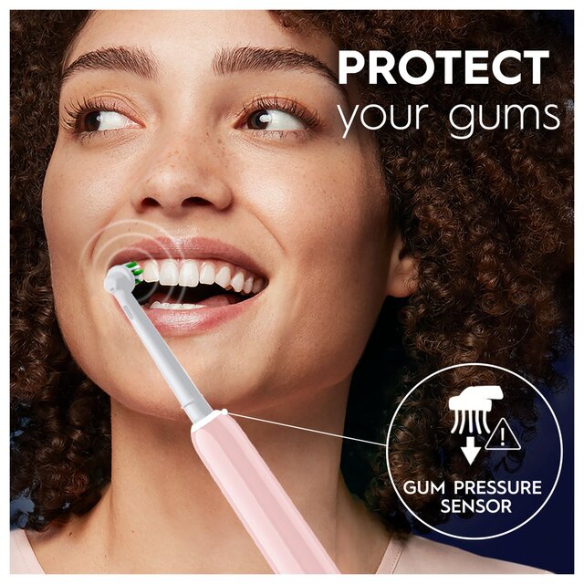 Oral-B Pro 1 Cross Action Blue Electric Toothbrush thumbnail 6