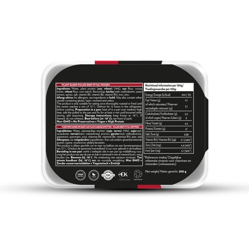 Redefine Meat Plant Based Pulled Beef thumbnail 4