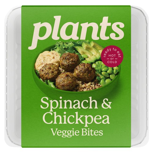 all plants Chickpea, Spinach & Basil Veggie Bites thumbnail 2