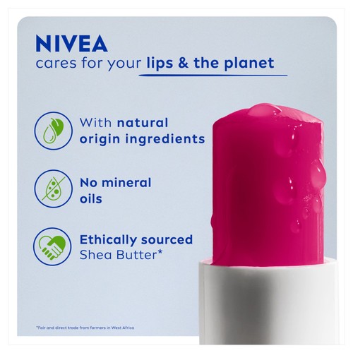 NIVEA Cherry Shine Lip Balm thumbnail 2