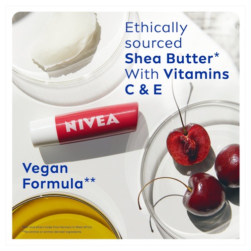 NIVEA Cherry Shine Lip Balm thumbnail 3