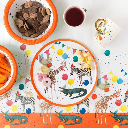 Safari Animal Paper Party Plates thumbnail 3