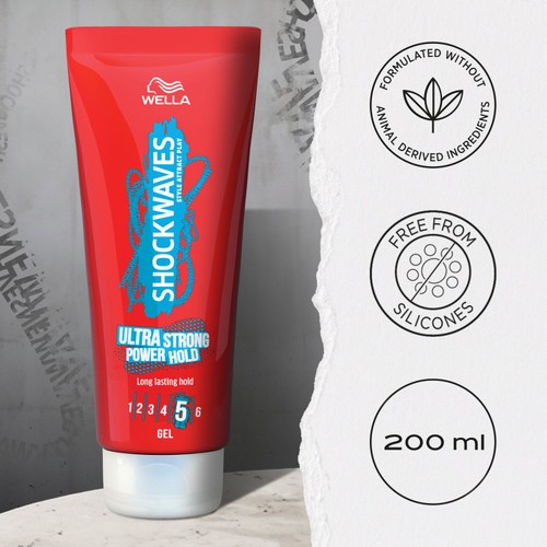 Wella Shockwaves Ultra Strong Power Hold Gel thumbnail 6