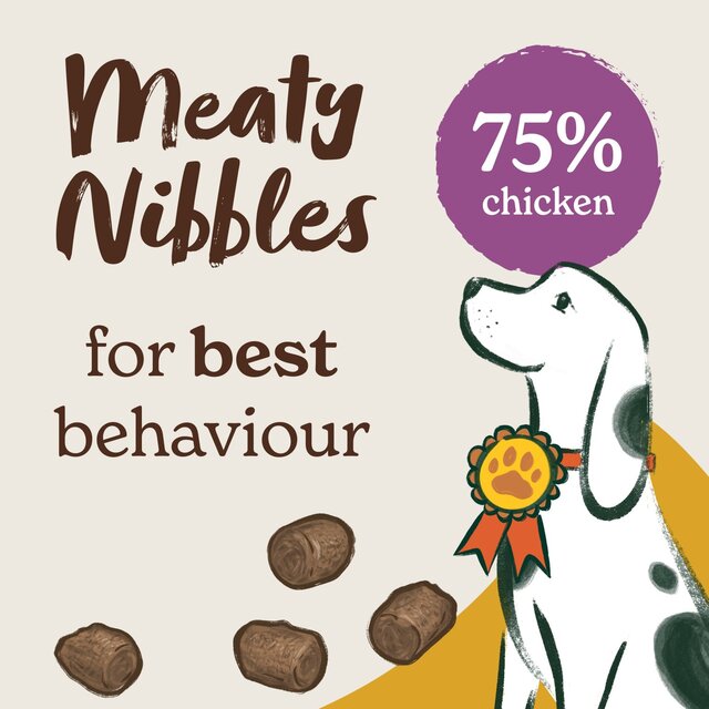 Forthglade Meaty Nibbles Natural Grain-Free Treats Chicken with Liver thumbnail 7