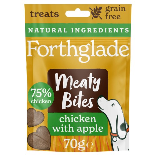 Forthglade Natural Meaty Bites Chicken with Apple
