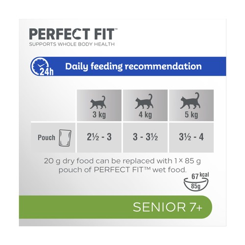 Perfect Fit Senior Cat Food Pouches Mixed thumbnail 3