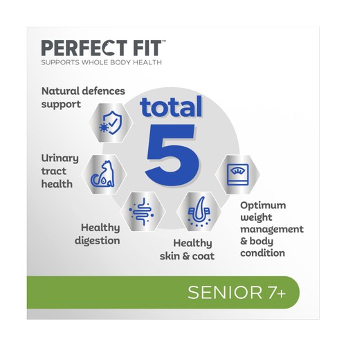 Perfect Fit Senior Cat Food Pouches Mixed thumbnail 4