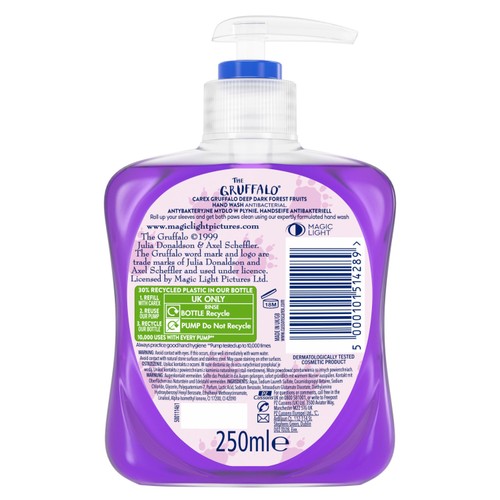Carex The Gruffalo Forest Fruits Antibacterial Handwash thumbnail 3