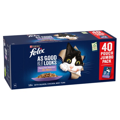 Felix As Good As it Looks Favourites Selection Wet Cat Food thumbnail 8