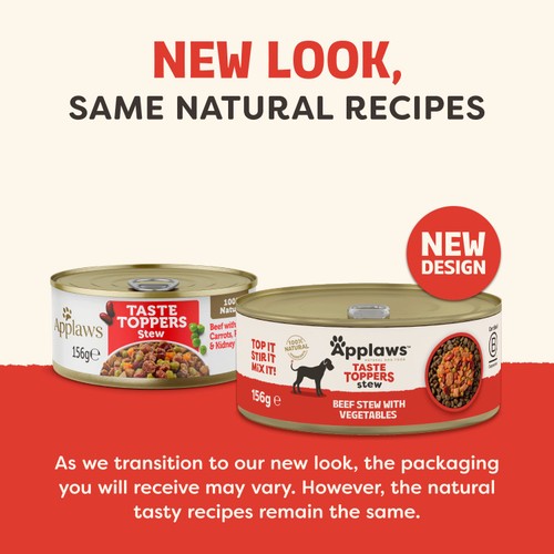 Applaws Taste Topper Beef Tin in Stew thumbnail 2