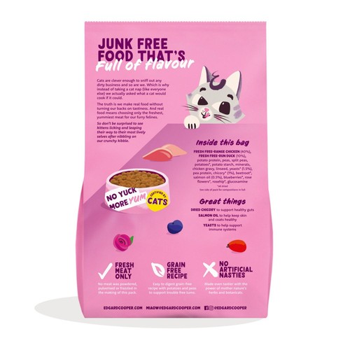Edgard & Cooper Cat Dry Food Kitten Duck & Chicken thumbnail 2